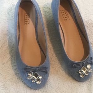Ballet Flat Girls Denim.